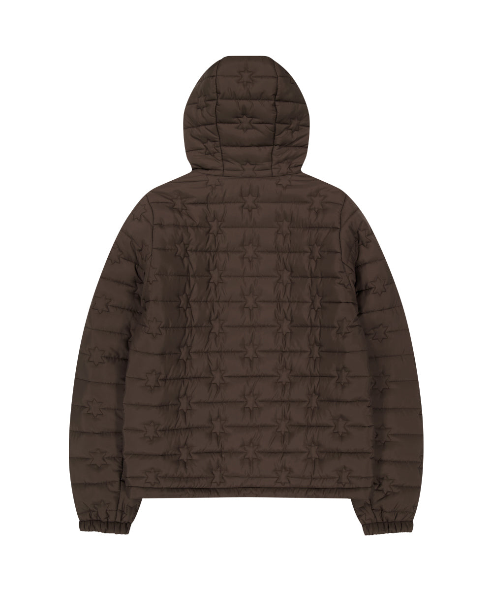 Coyseio - Fluffy Light Padded Jacket (Brown) product image 14 | TRAB K-Fashion Australia