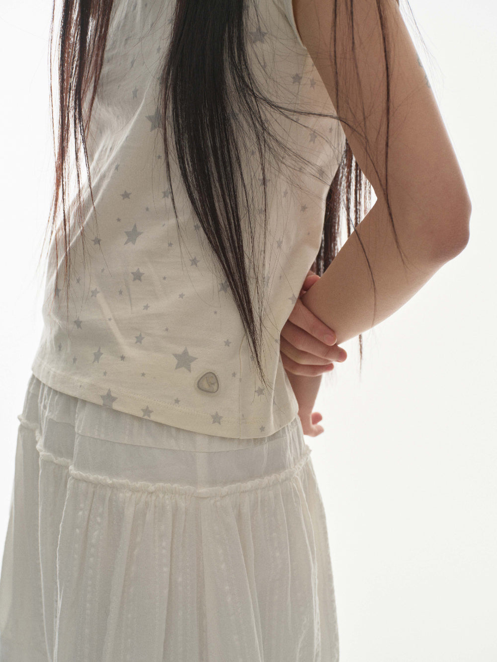 Coyseio - Milky Star T-Shirt (Ivory) product image 4 | TRAB K-Fashion Australia