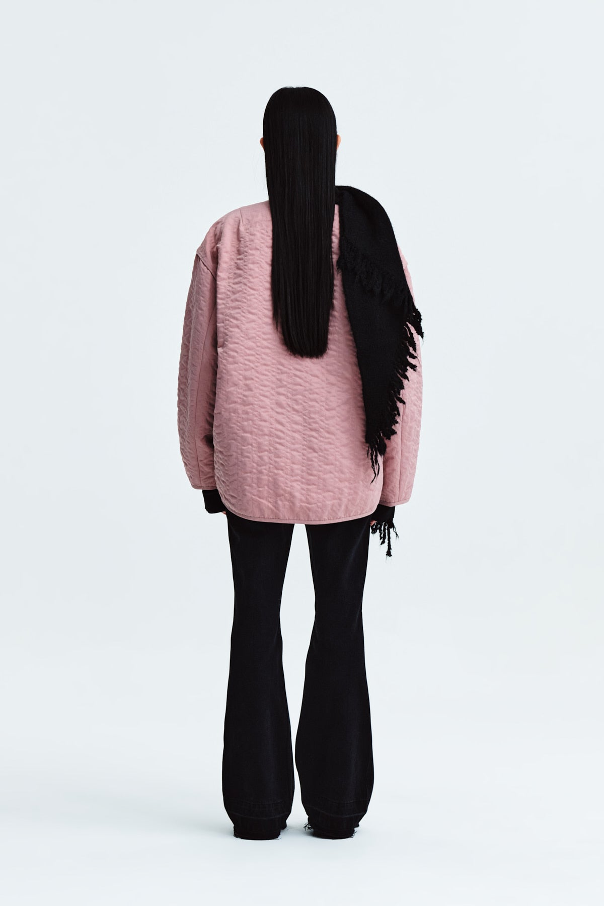 Matin Kim - Warm Up Quilting Jumper (Pink) product image 8 | TRAB K-Fashion Australia
