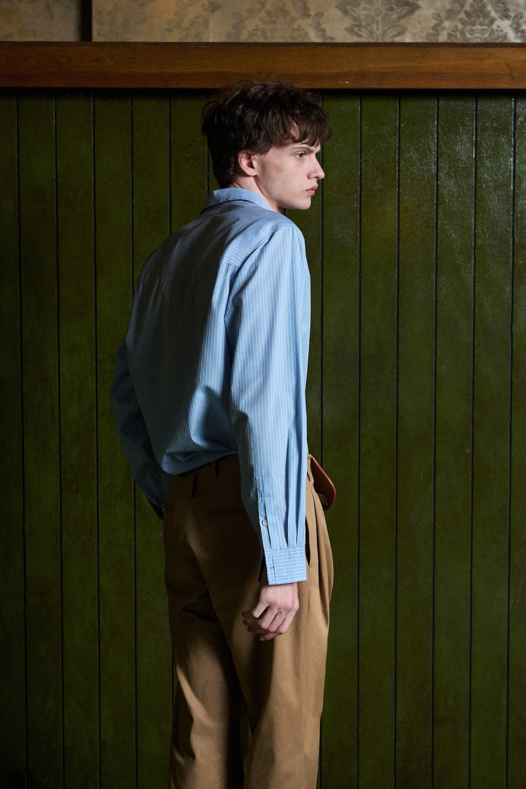 STU - Extra Button Shirt (Sky Blue) product image 15 | TRAB K-Fashion Australia