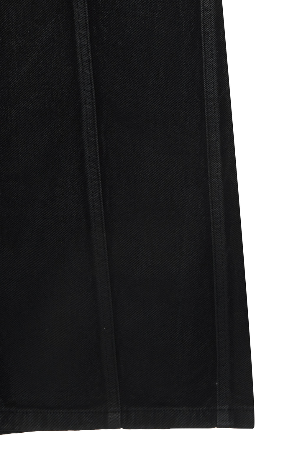 Matin Kim - Wax Coating Denim Skirt (Black) product image 4 | TRAB K-Fashion Australia