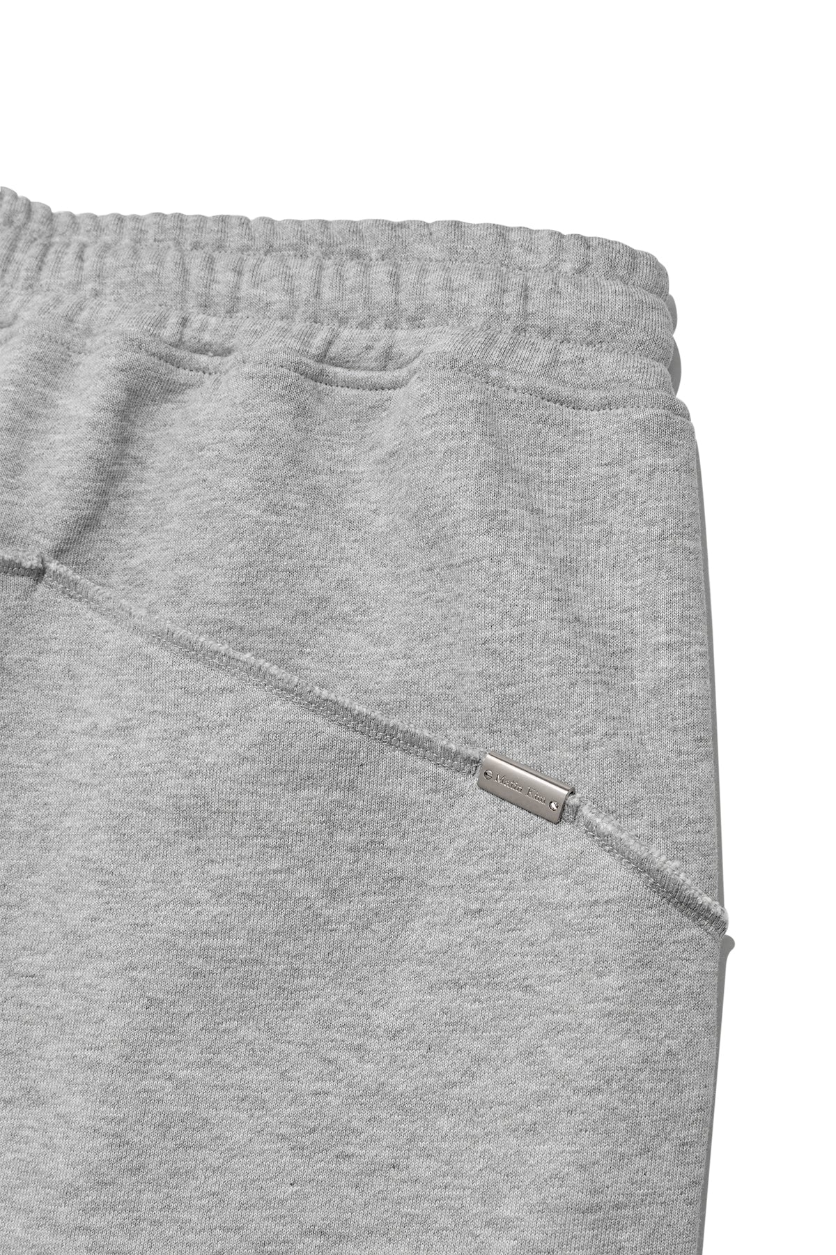 Matin Kim - Banding Bermuda Sweatpants (Grey) product image 5 | TRAB K-Fashion Australia