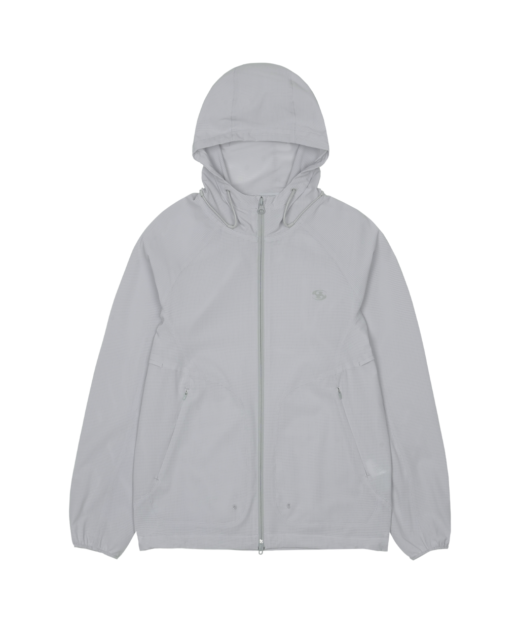 San San Gear - Air Hole Jacket (Light Grey) product image 1 | TRAB K-Fashion Australia