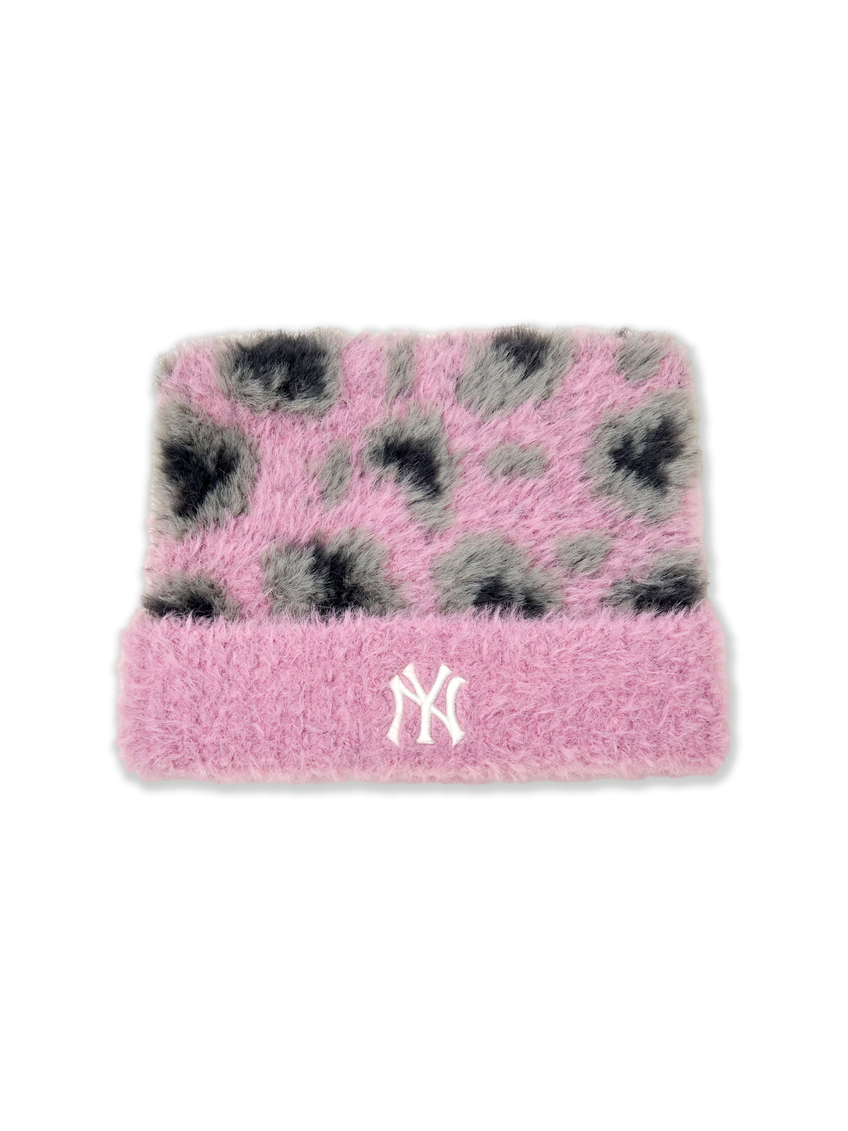 MLB Korea - MLB Leopard Meow Beanie New York Yankees (Lavender) product image 4 | TRAB K-Fashion Australia