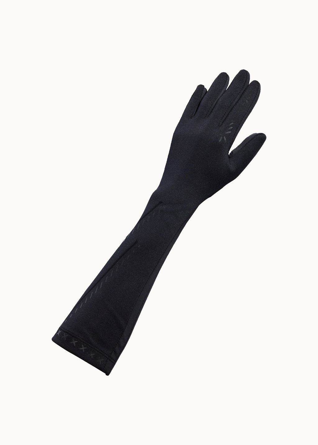 Hyein Seo - Graphic Long Gloves (Black) product image 5 | TRAB K-Fashion Australia