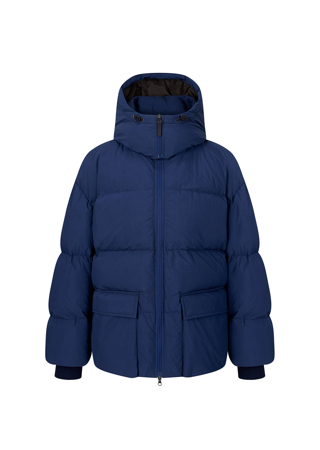 Amomento - [Pre-Order] mid down puffer (Blue) product image 1 | TRAB K-Fashion Australia
