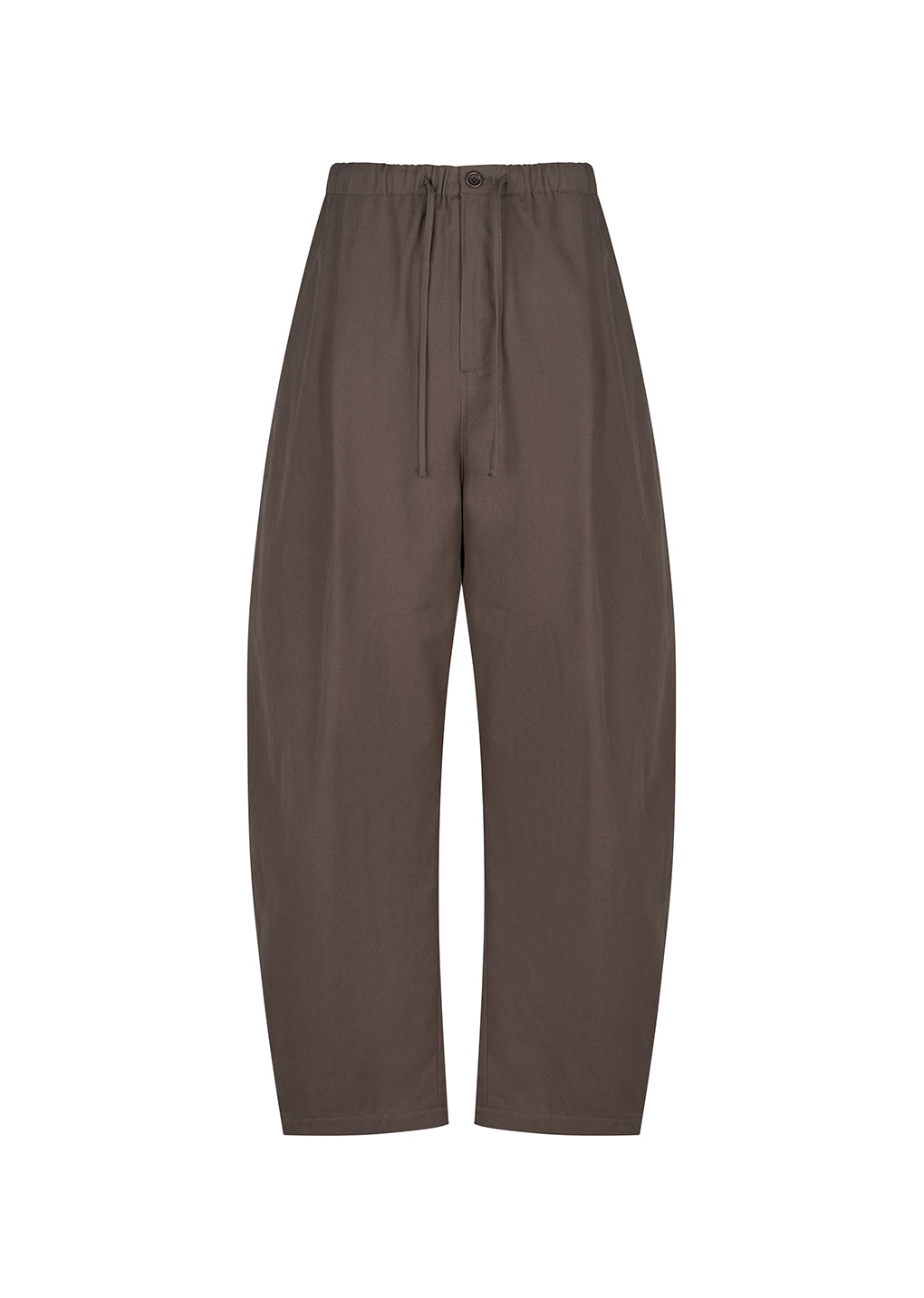 Amomento - cotton banding pants (Brown) product image 1 | TRAB K-Fashion Australia