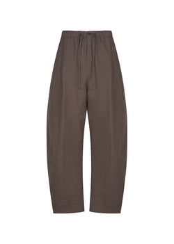 Amomento - cotton banding pants (Brown) product image 1 | TRAB K-Fashion Australia