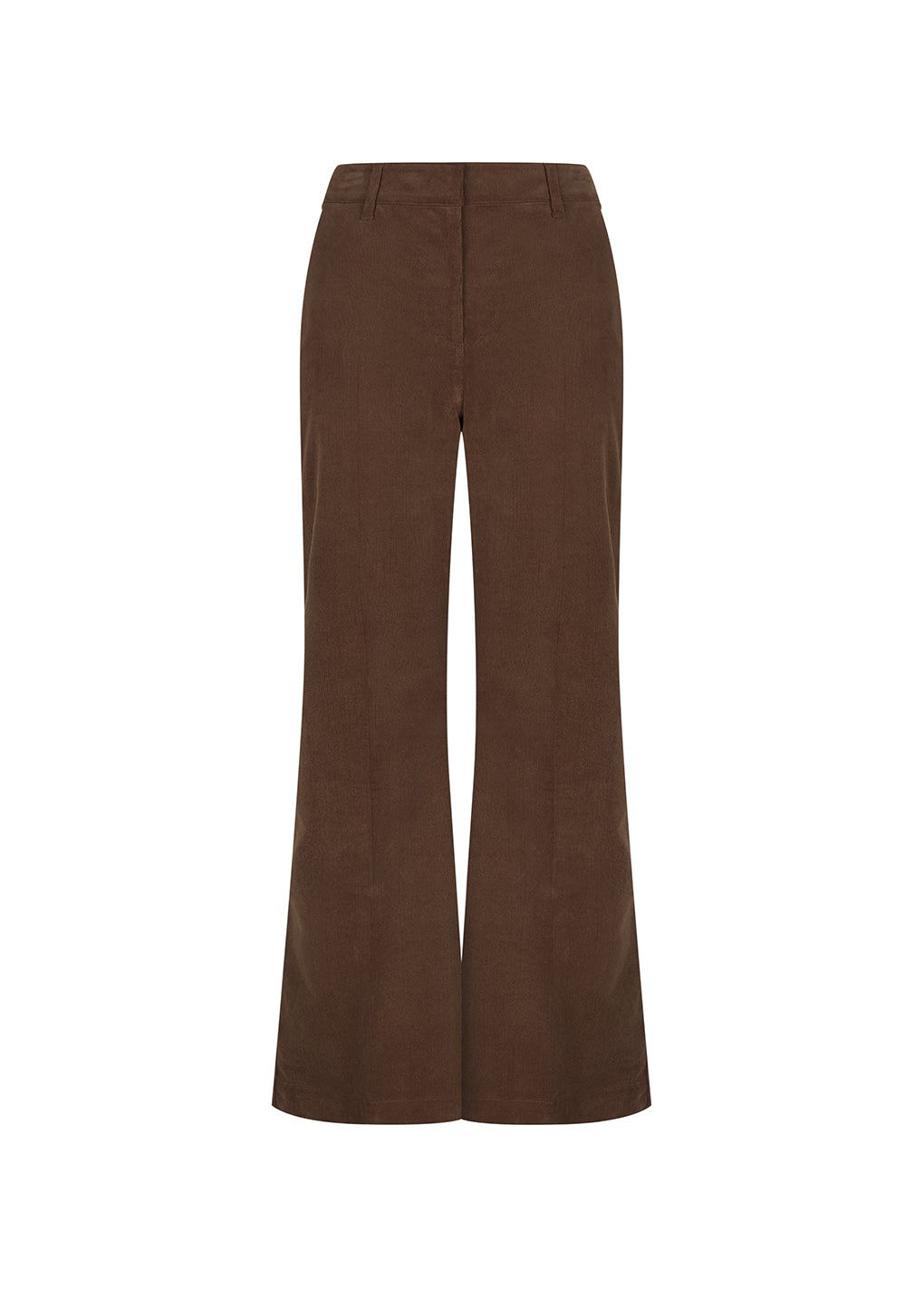 Amomento - corduroy flared pants (Brown) product image 1 | TRAB K-Fashion Australia