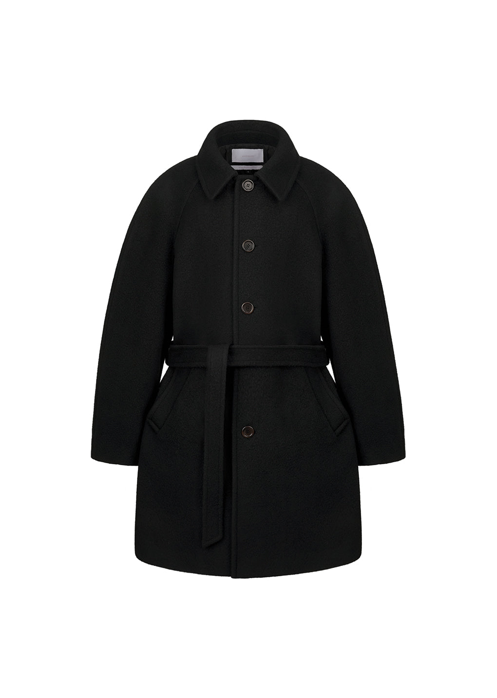 Amomento - men's raglan coat (Black) product image 1 | TRAB K-Fashion Australia