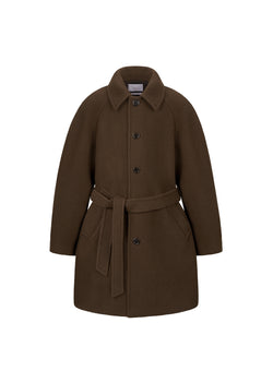 Amomento - men's raglan coat (Brown) product image 1 | TRAB K-Fashion Australia