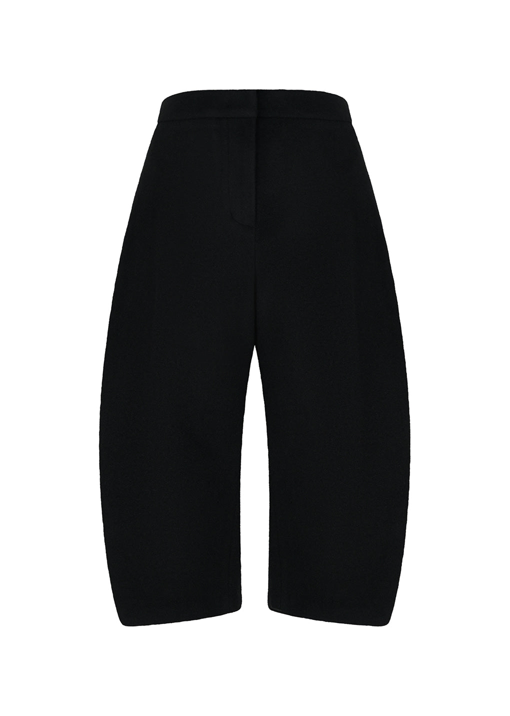 Amomento - curved culotte pants (Black) product image 1 | TRAB K-Fashion Australia