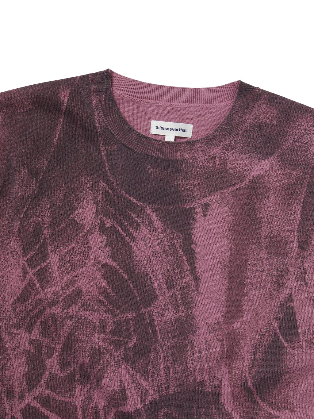 thisisneverthat - Abstract Web Knit Sweater (Magenta) product image 2 | TRAB K-Fashion Australia