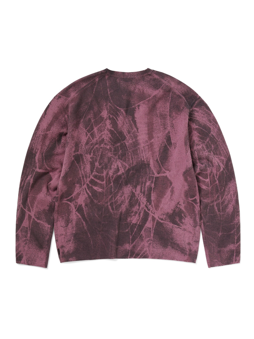 thisisneverthat - Abstract Web Knit Sweater (Magenta) product image 3 | TRAB K-Fashion Australia