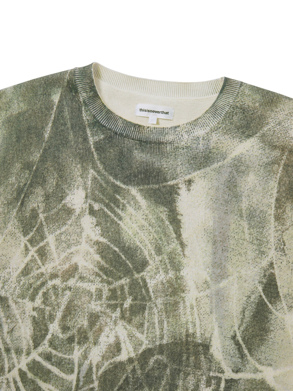thisisneverthat - Abstract Web Knit Sweater (Olive) product image 2 | TRAB K-Fashion Australia