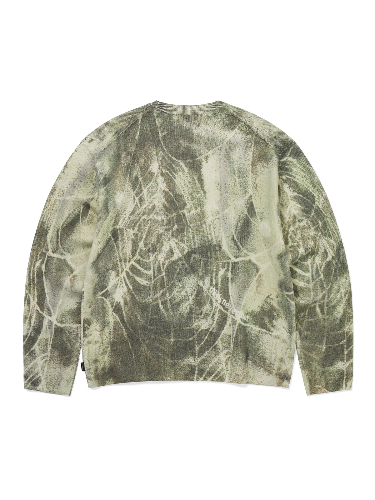 thisisneverthat - Abstract Web Knit Sweater (Olive) product image 3 | TRAB K-Fashion Australia