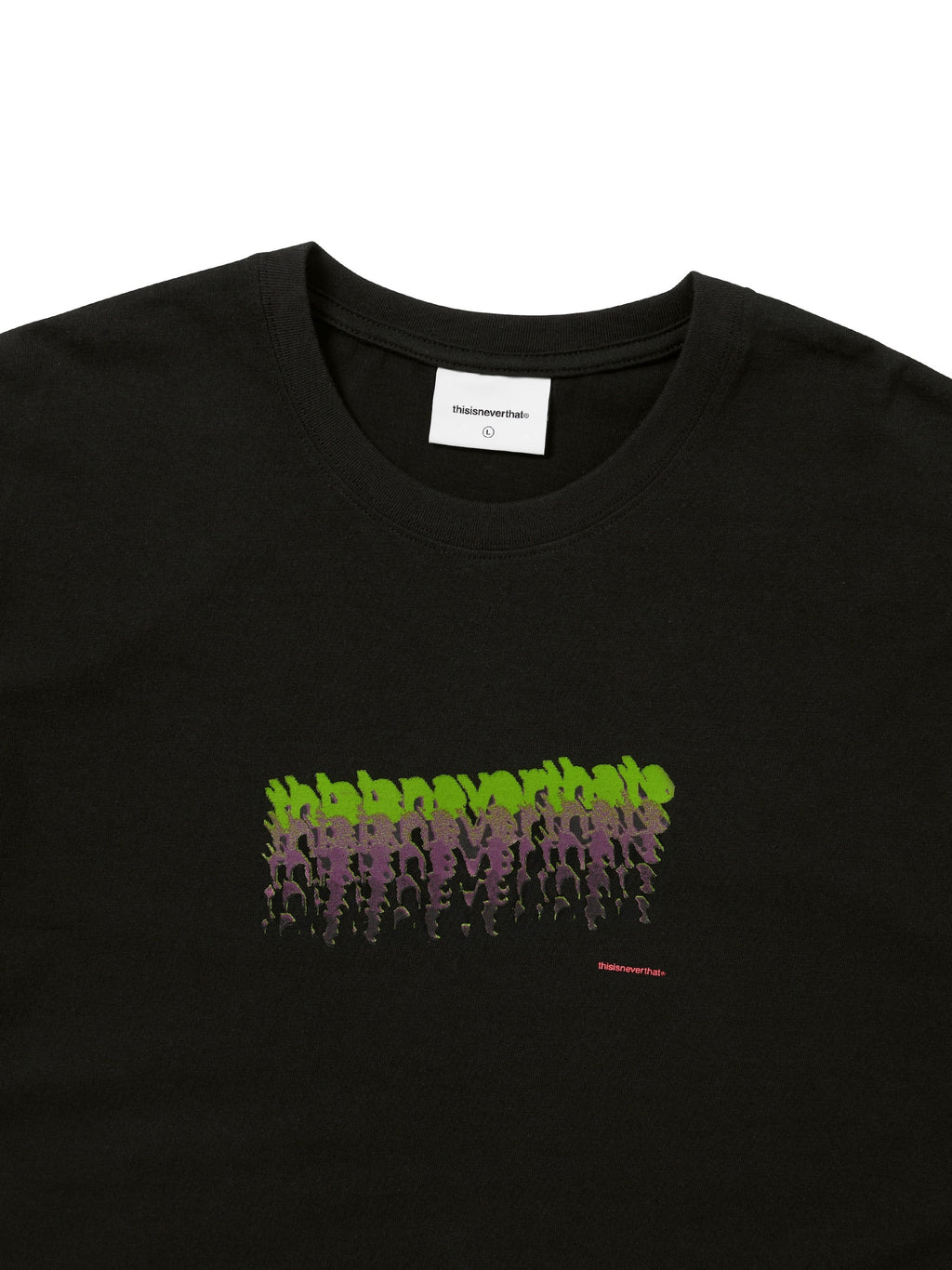 thisisneverthat - Ambiguous Logo Tee (Black) product image 2 | TRAB K-Fashion Australia