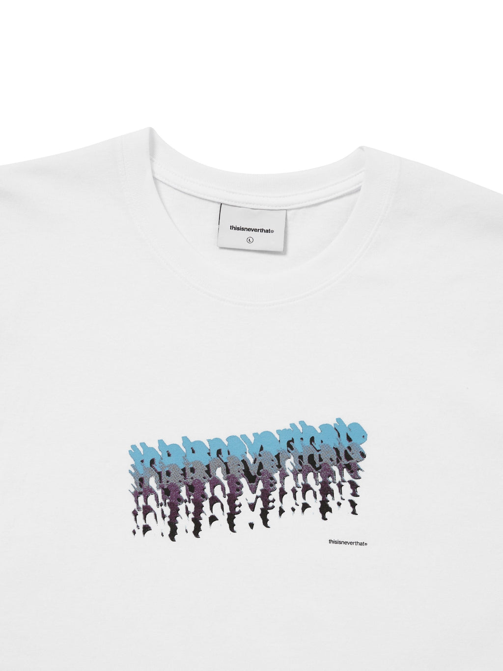 thisisneverthat - Ambiguous Logo Tee (White) product image 2 | TRAB K-Fashion Australia