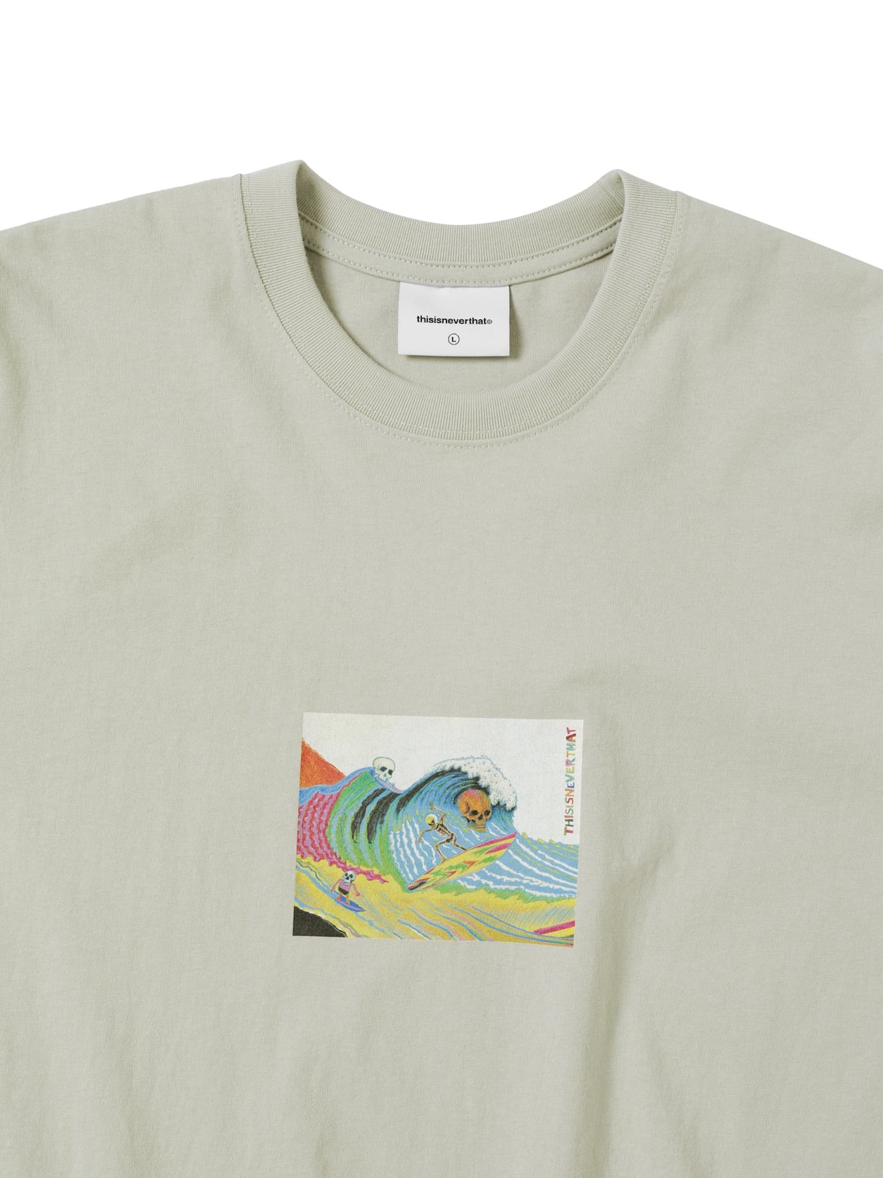 thisisneverthat - Amped Tee (stone) product image 2 | TRAB K-Fashion Australia