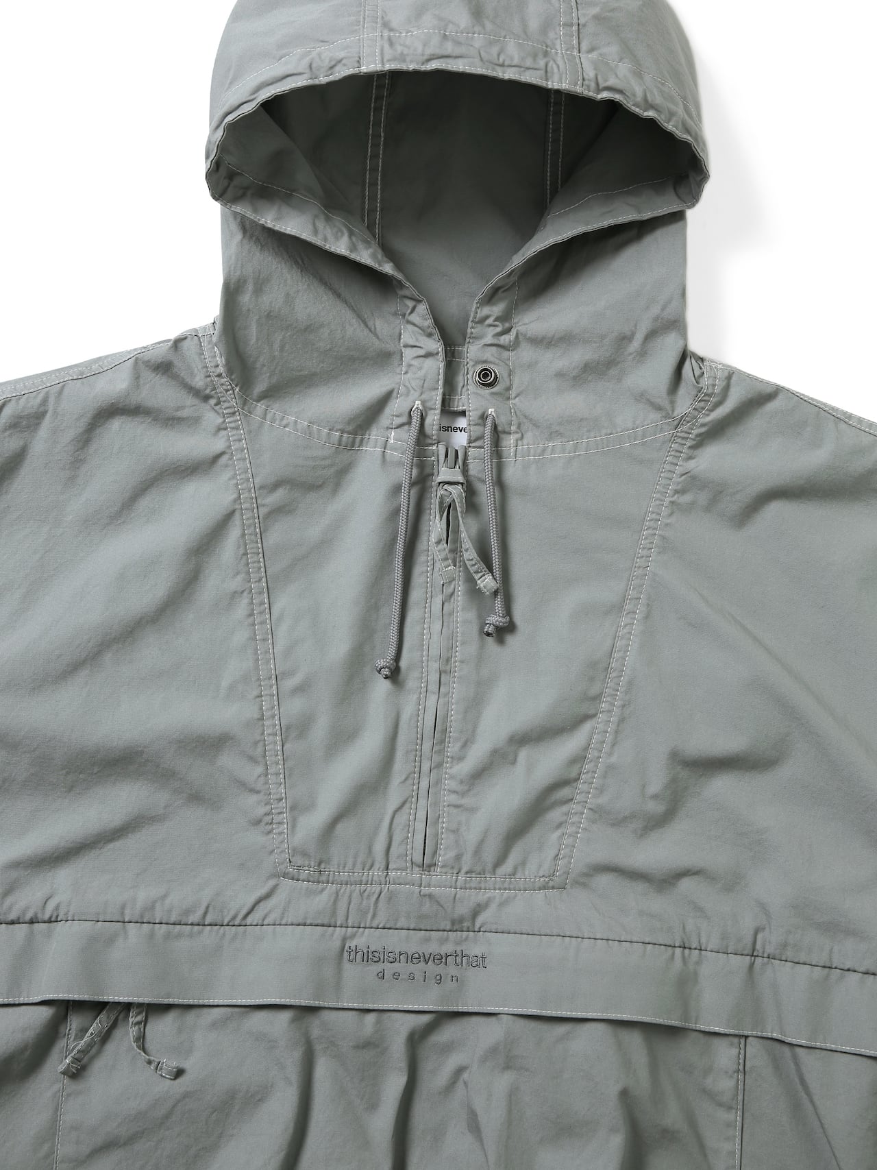 thisisneverthat - (SS23) Anorak Jacket (grey) product image 3 | TRAB K-Fashion Australia