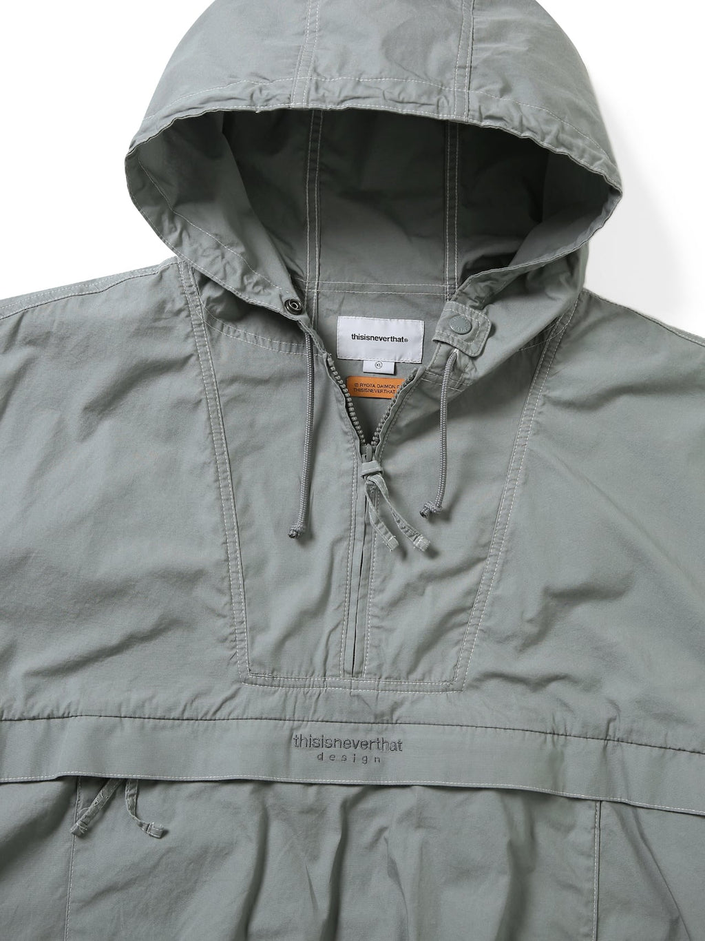 thisisneverthat - (SS23) Anorak Jacket (grey) product image 4 | TRAB K-Fashion Australia