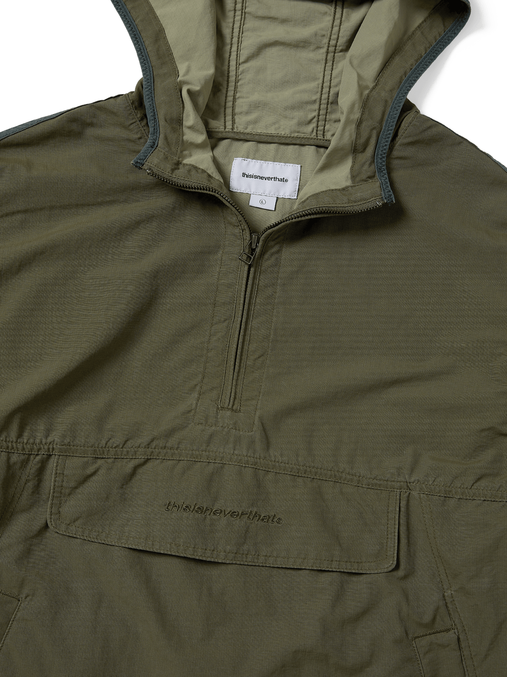 thisisneverthat - Anorak Jacket (Olive) product image 2 | TRAB K-Fashion Australia