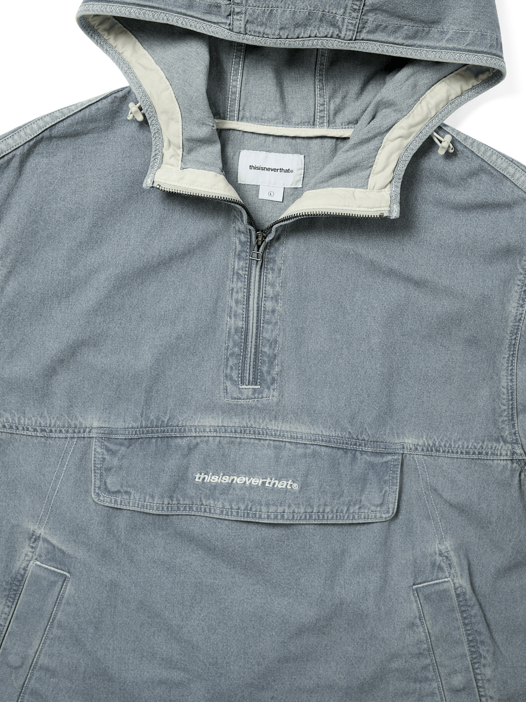thisisneverthat - Anorak Jacket Washed Blue (Washedblue) product image 2 | TRAB K-Fashion Australia