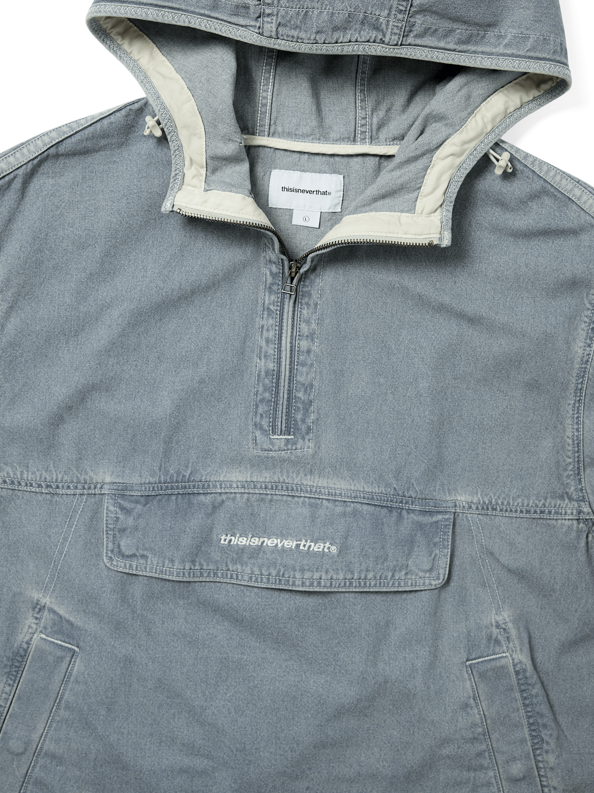 thisisneverthat - Anorak Jacket Washed Blue (Washedblue) product image 2 | TRAB K-Fashion Australia