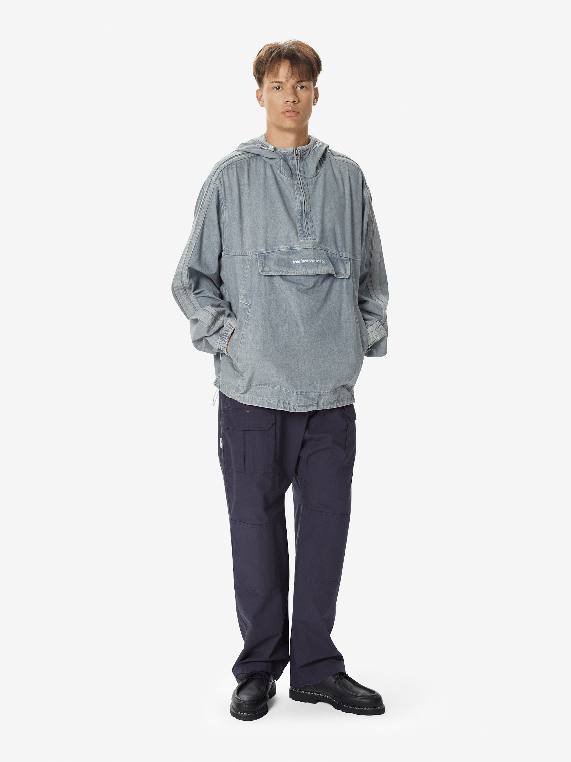 thisisneverthat - Anorak Jacket Washed Blue (Washedblue) product image 7 | TRAB K-Fashion Australia