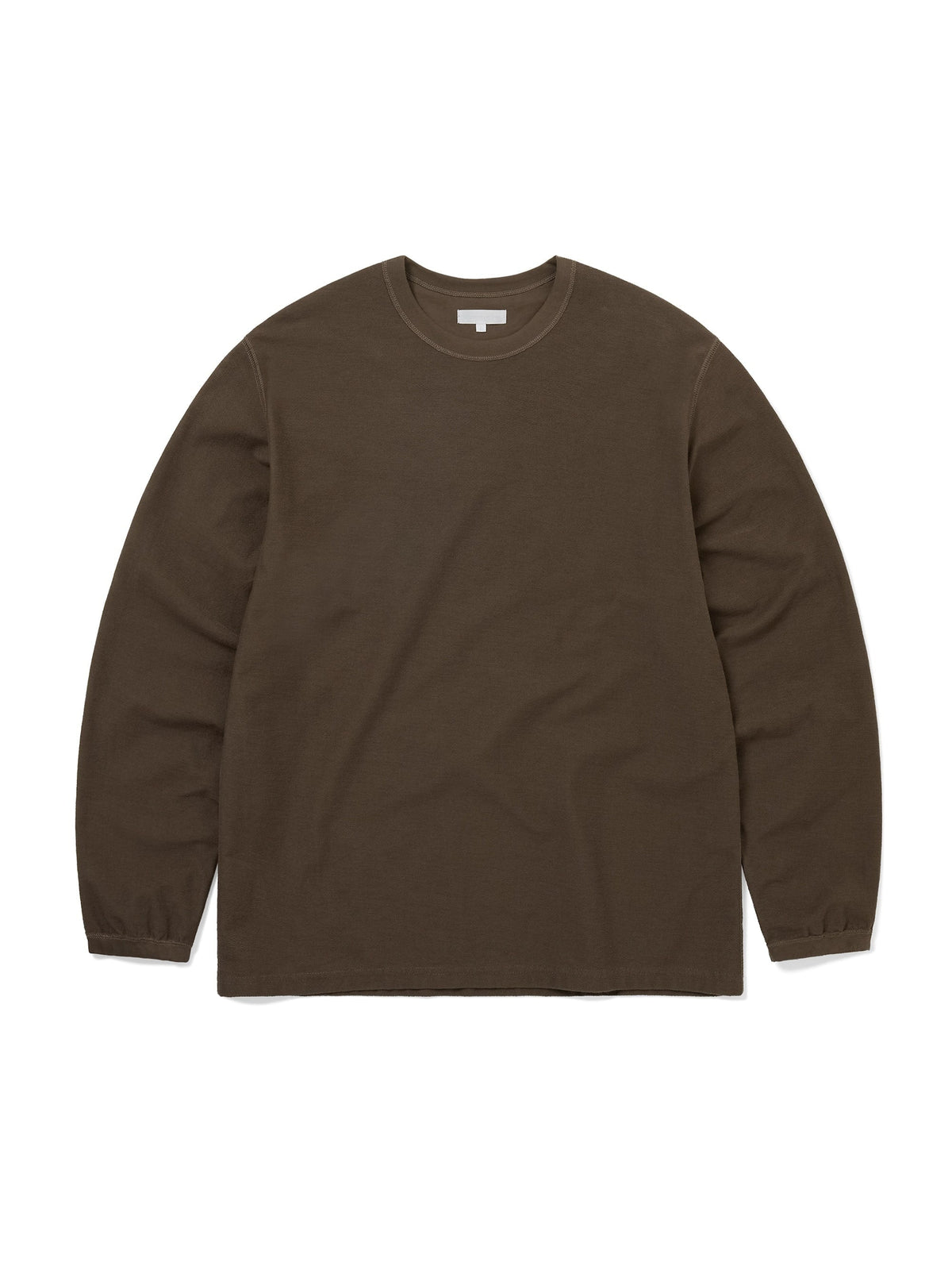 thisisneverthat - Applique Reverse L/S Tee (Brown) product image 1 | TRAB K-Fashion Australia