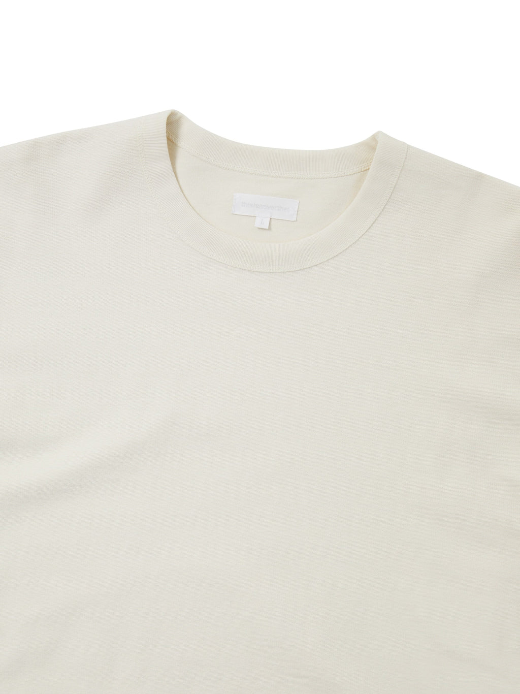 thisisneverthat - Applique Reverse L/S Tee (Natural) product image 2 | TRAB K-Fashion Australia