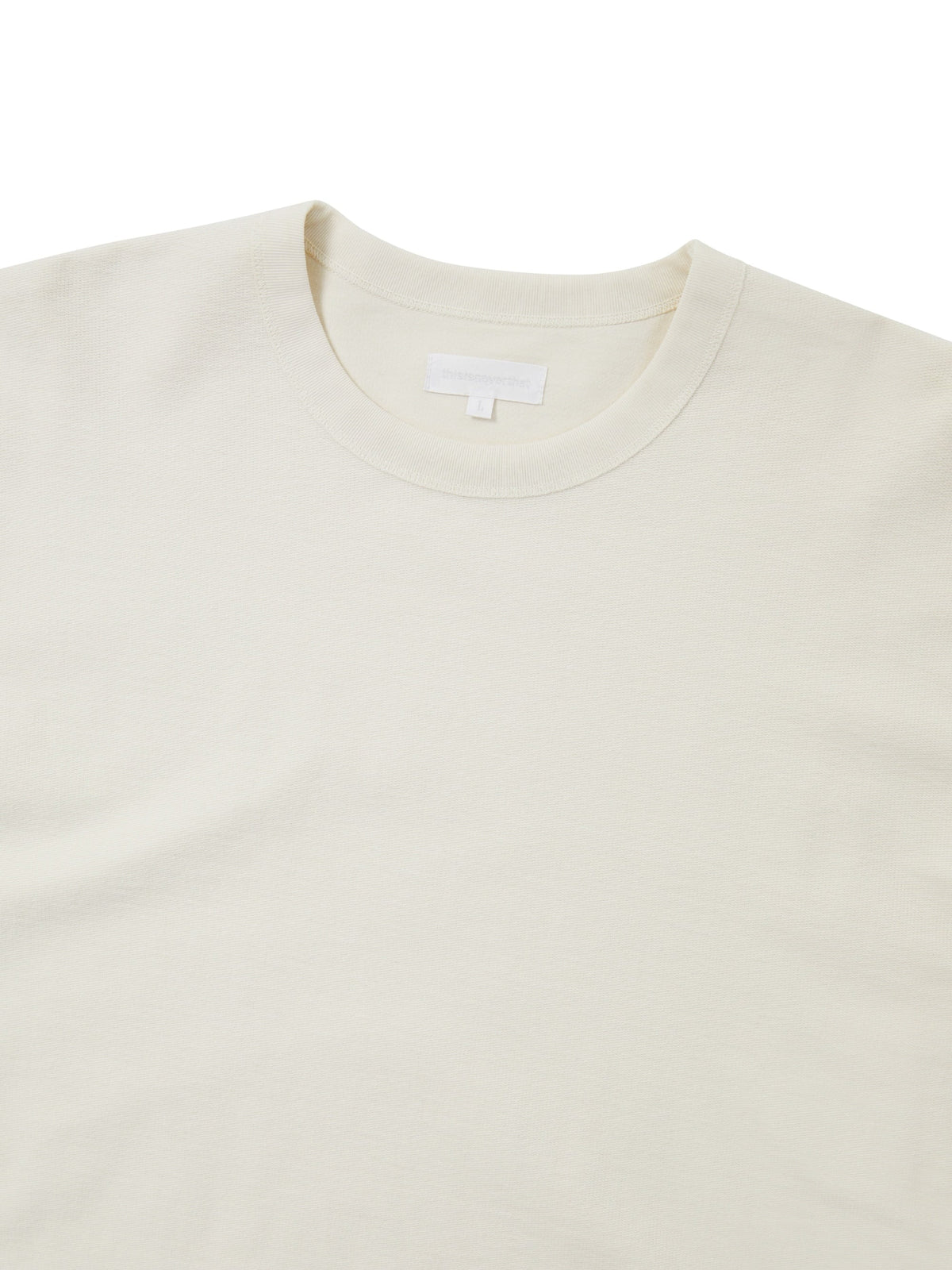 thisisneverthat - Applique Reverse L/S Tee (Natural) product image 2 | TRAB K-Fashion Australia