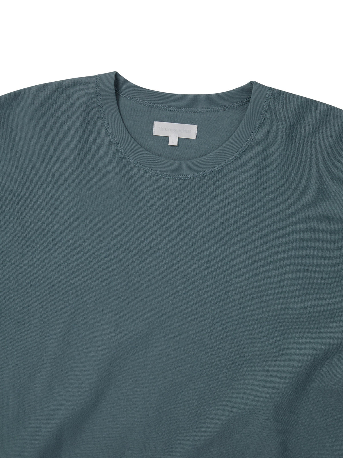 thisisneverthat - Applique Reverse L/S Tee (Teal) product image 2 | TRAB K-Fashion Australia