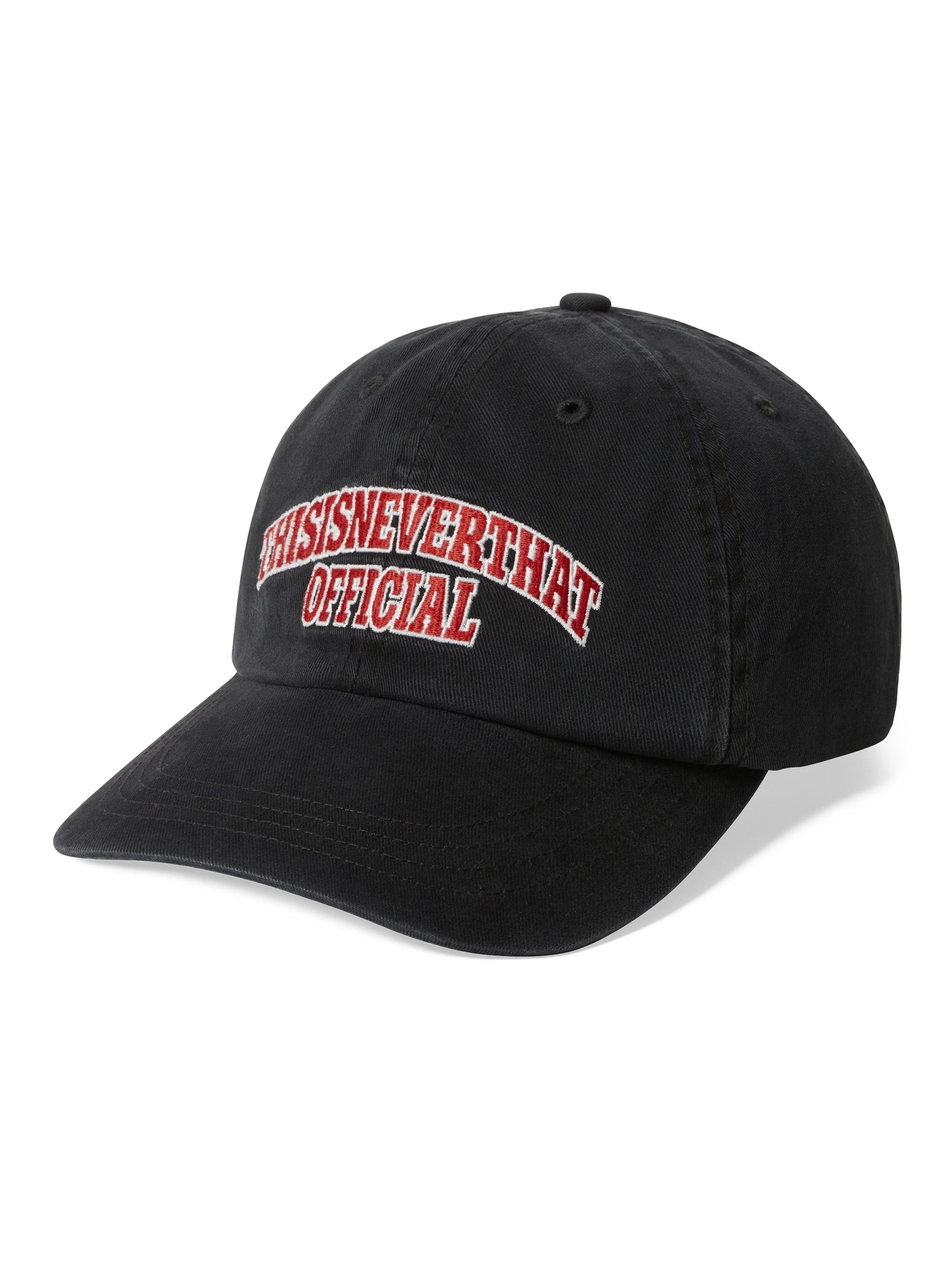thisisneverthat - Arch-Logo Cap (Black) product image 1 | TRAB K-Fashion Australia