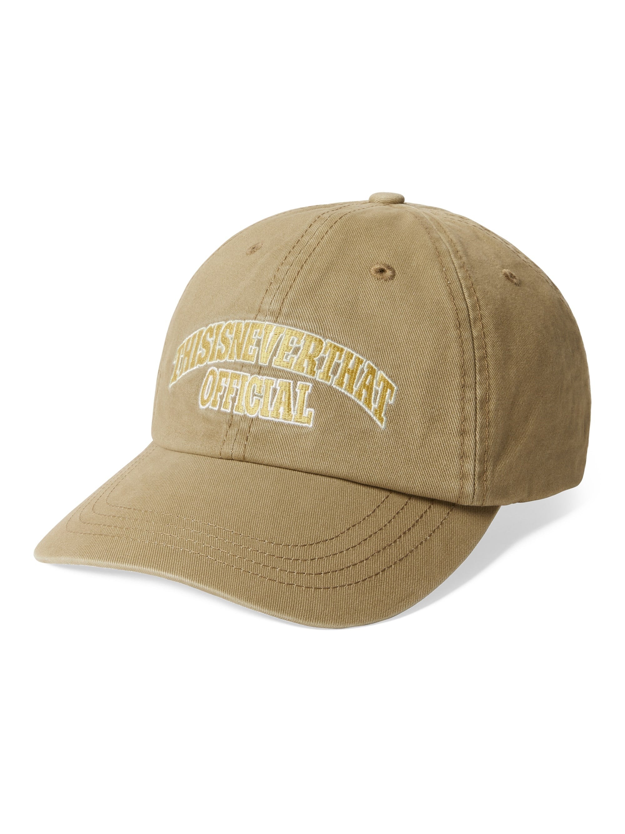 thisisneverthat - Arch-Logo Cap (Mustard) product image 1 | TRAB K-Fashion Australia