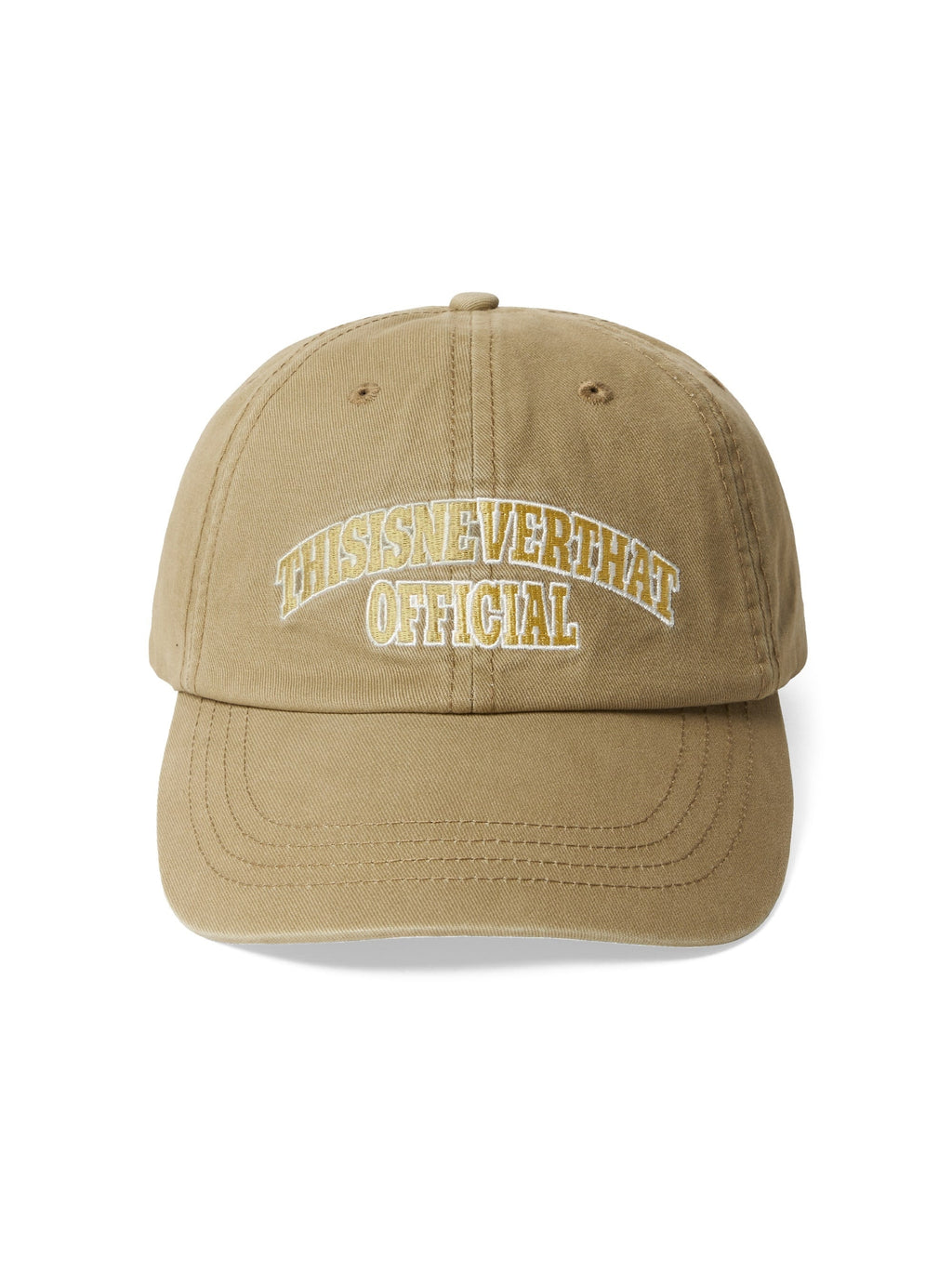 thisisneverthat - Arch-Logo Cap (Mustard) product image 2 | TRAB K-Fashion Australia