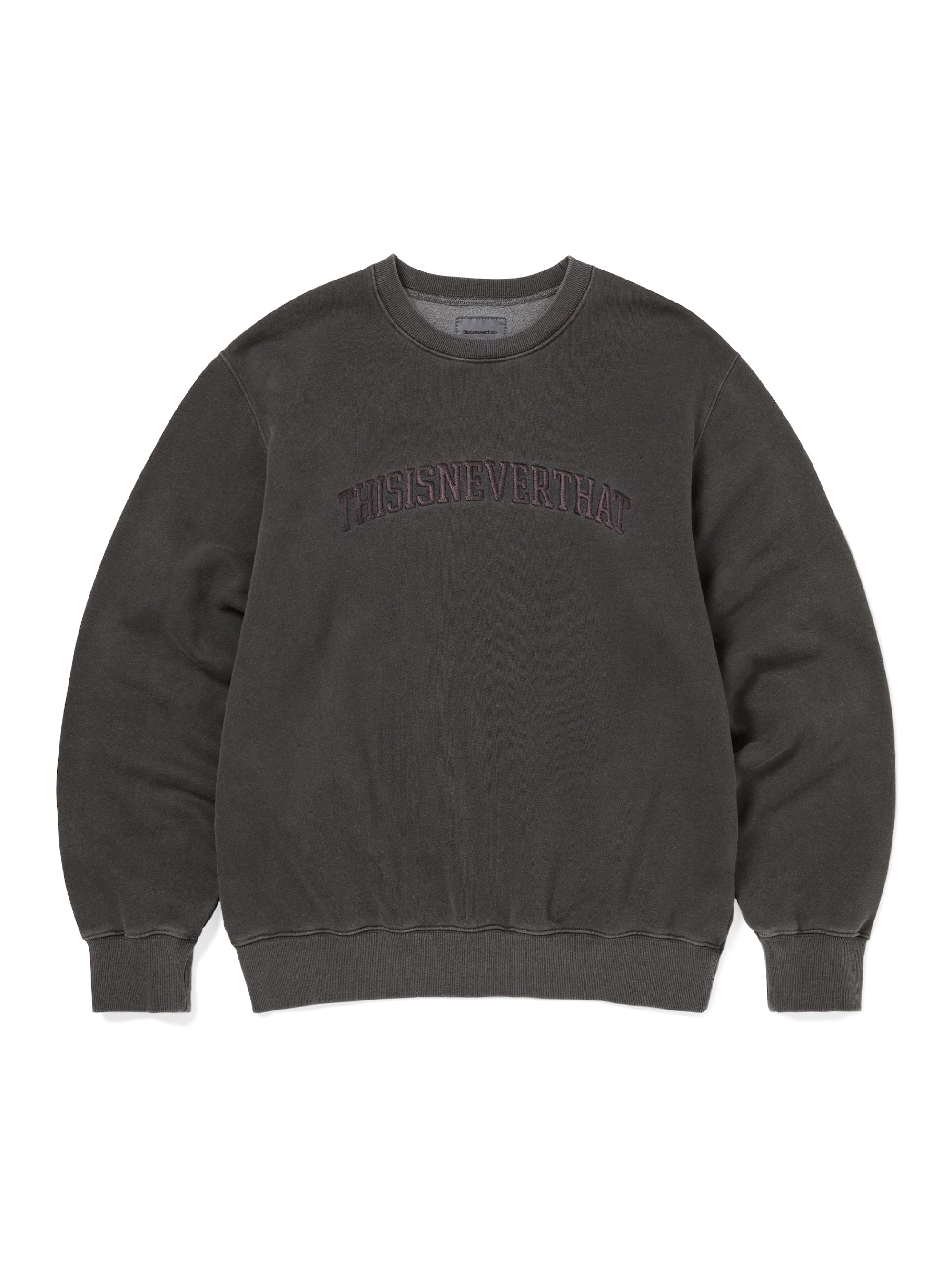 thisisneverthat - Arch-Logo Crewneck (Charcoal) product image 1 | TRAB K-Fashion Australia