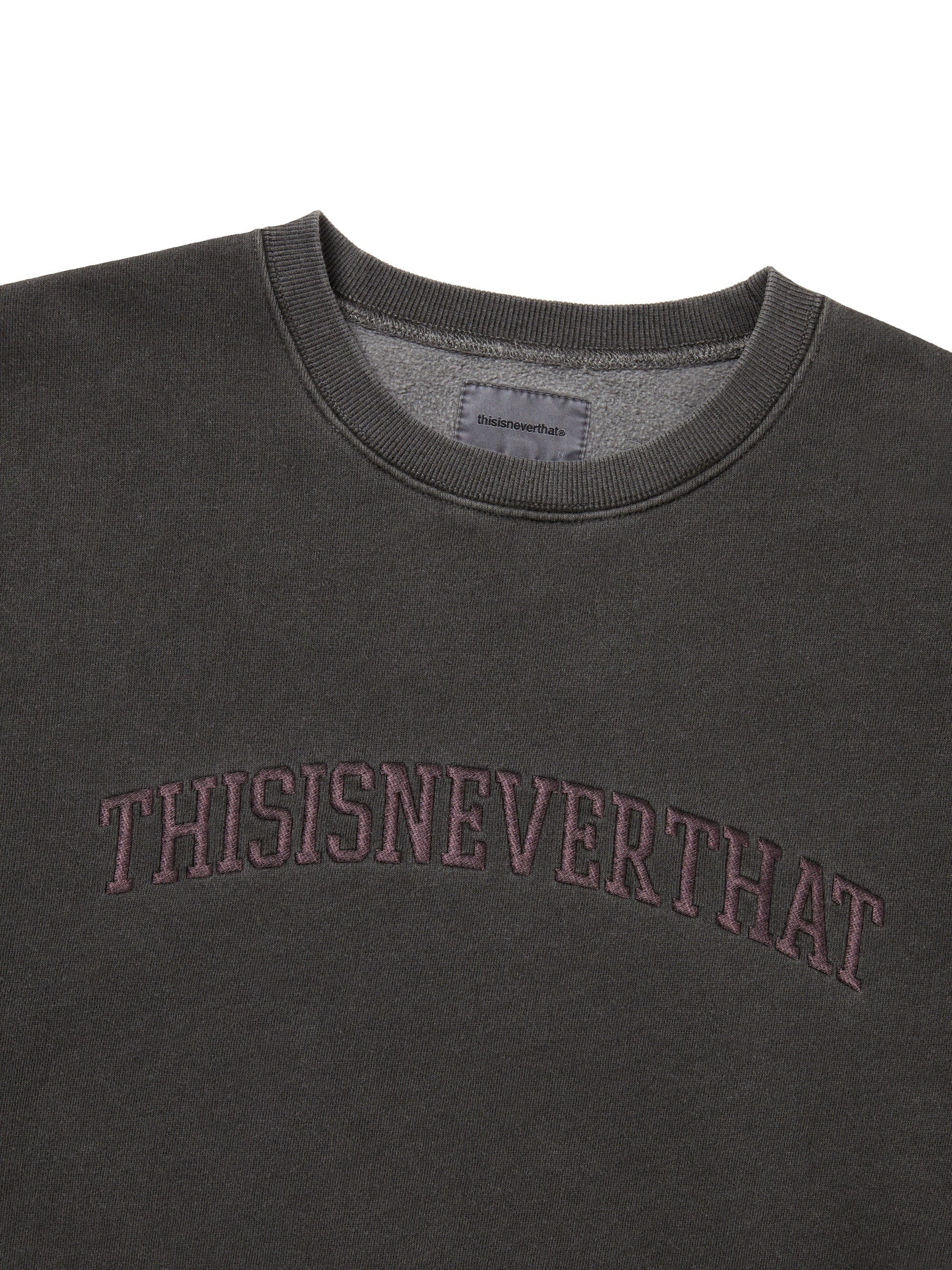 thisisneverthat - Arch-Logo Crewneck (Charcoal) product image 2 | TRAB K-Fashion Australia