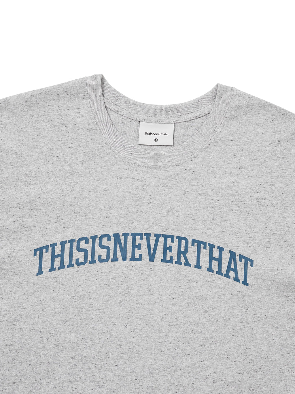 thisisneverthat - Arch-Logo Tee (Heather Grey) product image 2 | TRAB K-Fashion Australia