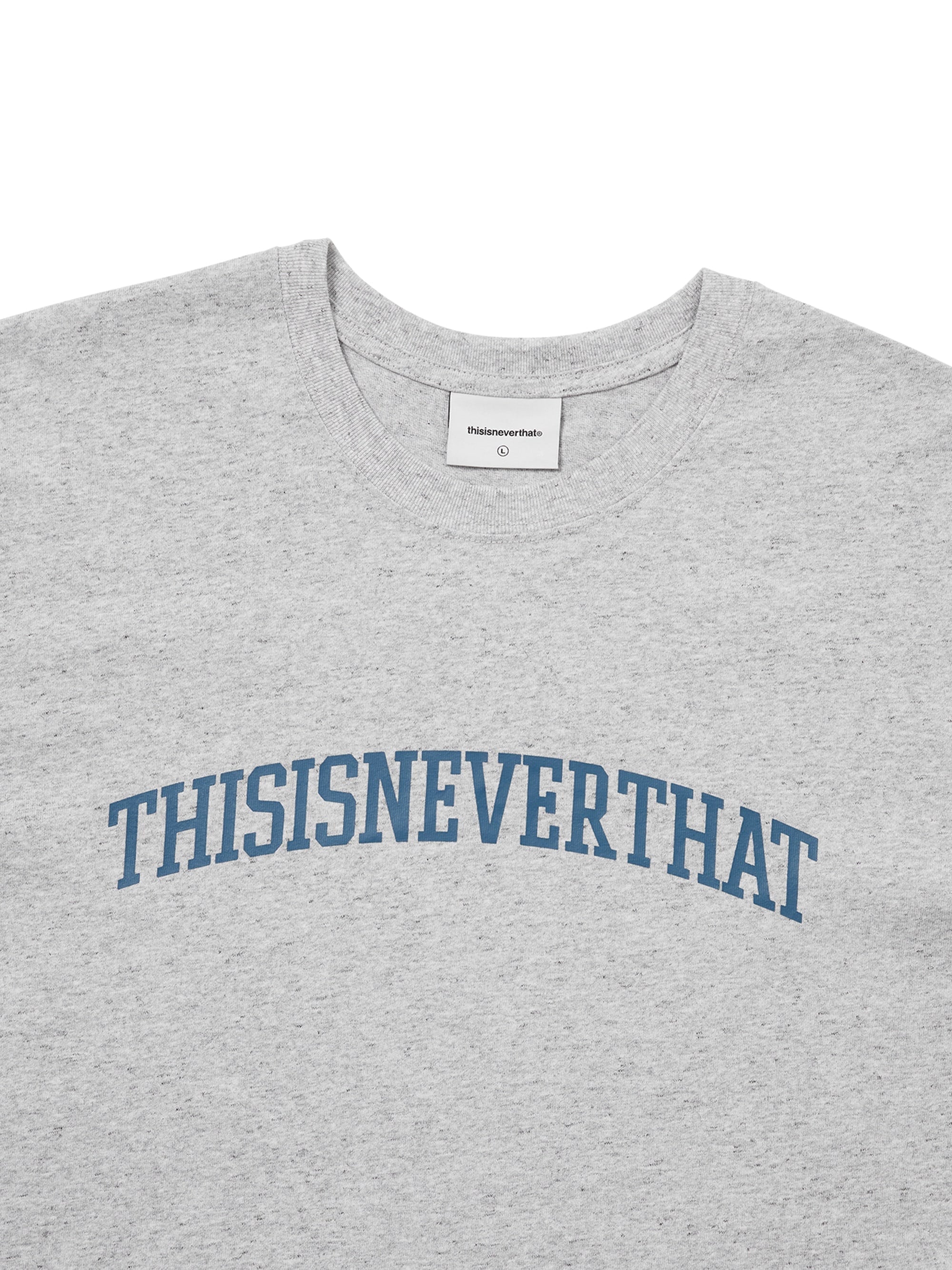 thisisneverthat - Arch-Logo Tee (Heather Grey) product image 2 | TRAB K-Fashion Australia