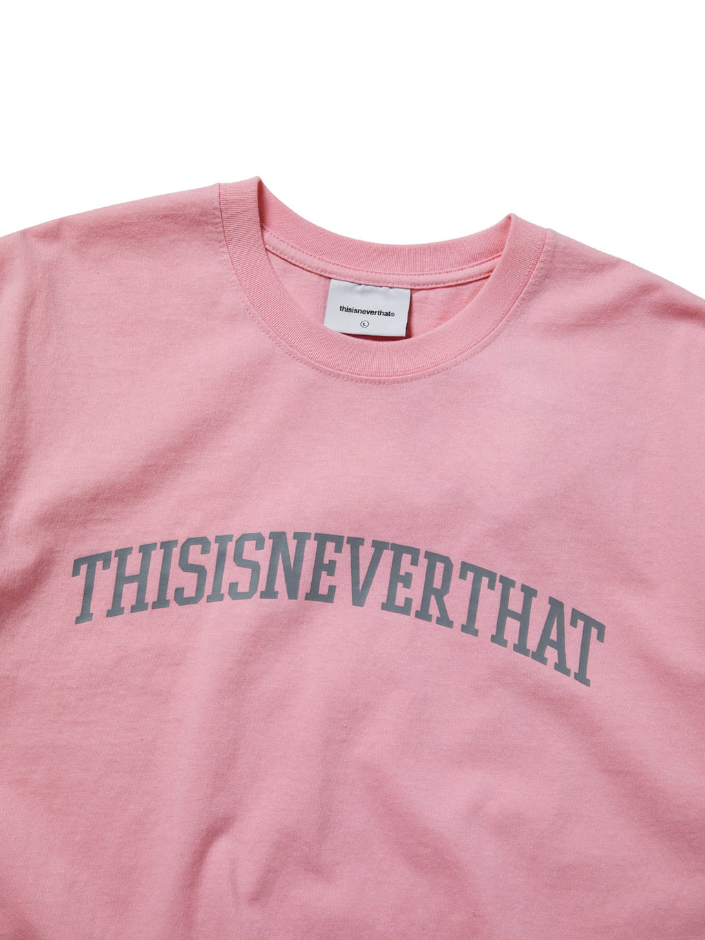 thisisneverthat - Arch-Logo Tee (Pink) product image 2 | TRAB K-Fashion Australia
