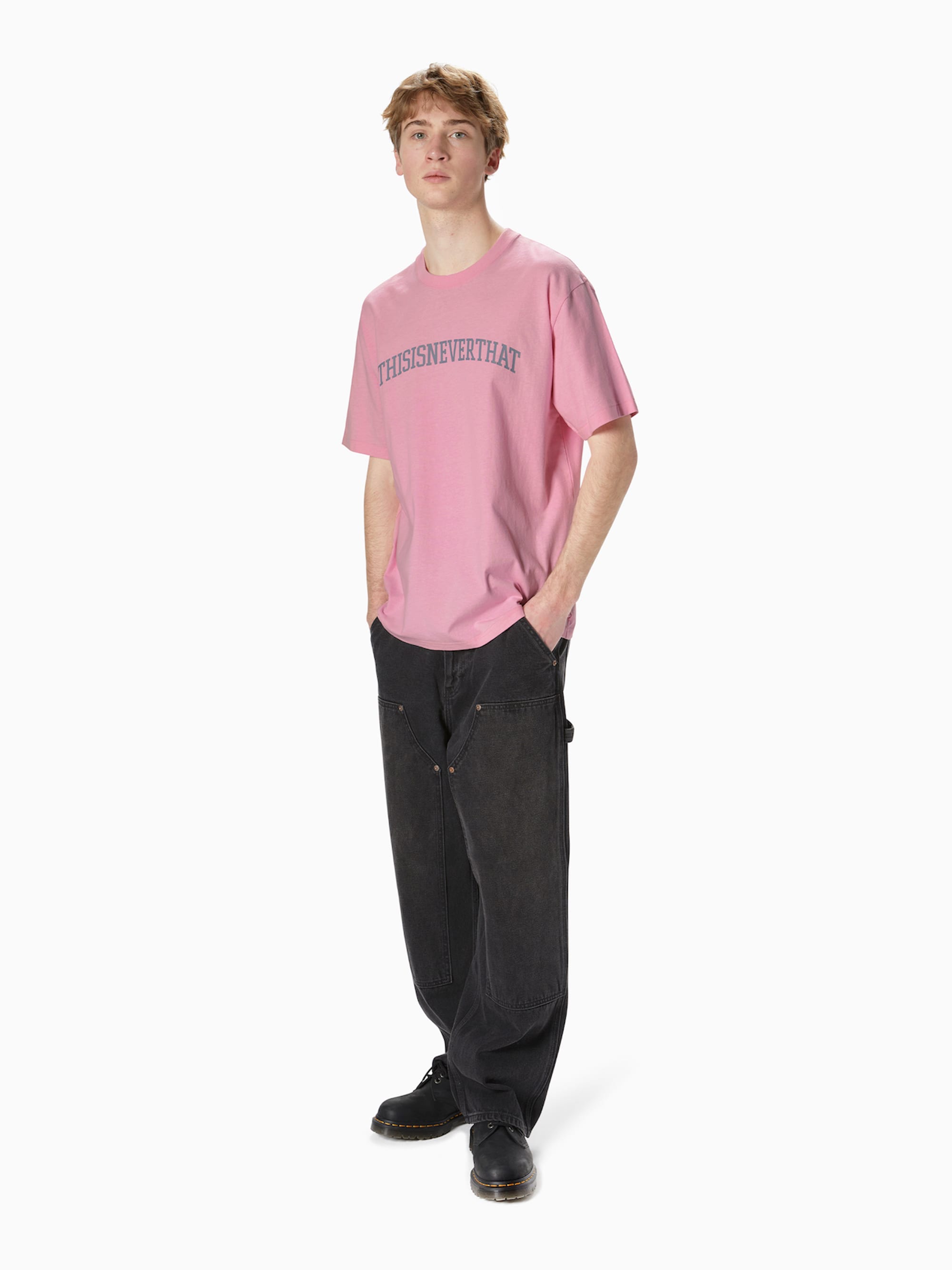 thisisneverthat - Arch-Logo Tee (Pink) product image 4 | TRAB K-Fashion Australia