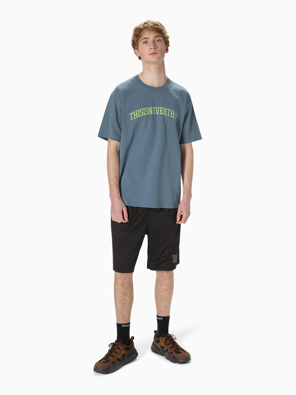thisisneverthat - Arch-Logo Tee (Slate) product image 4 | TRAB K-Fashion Australia