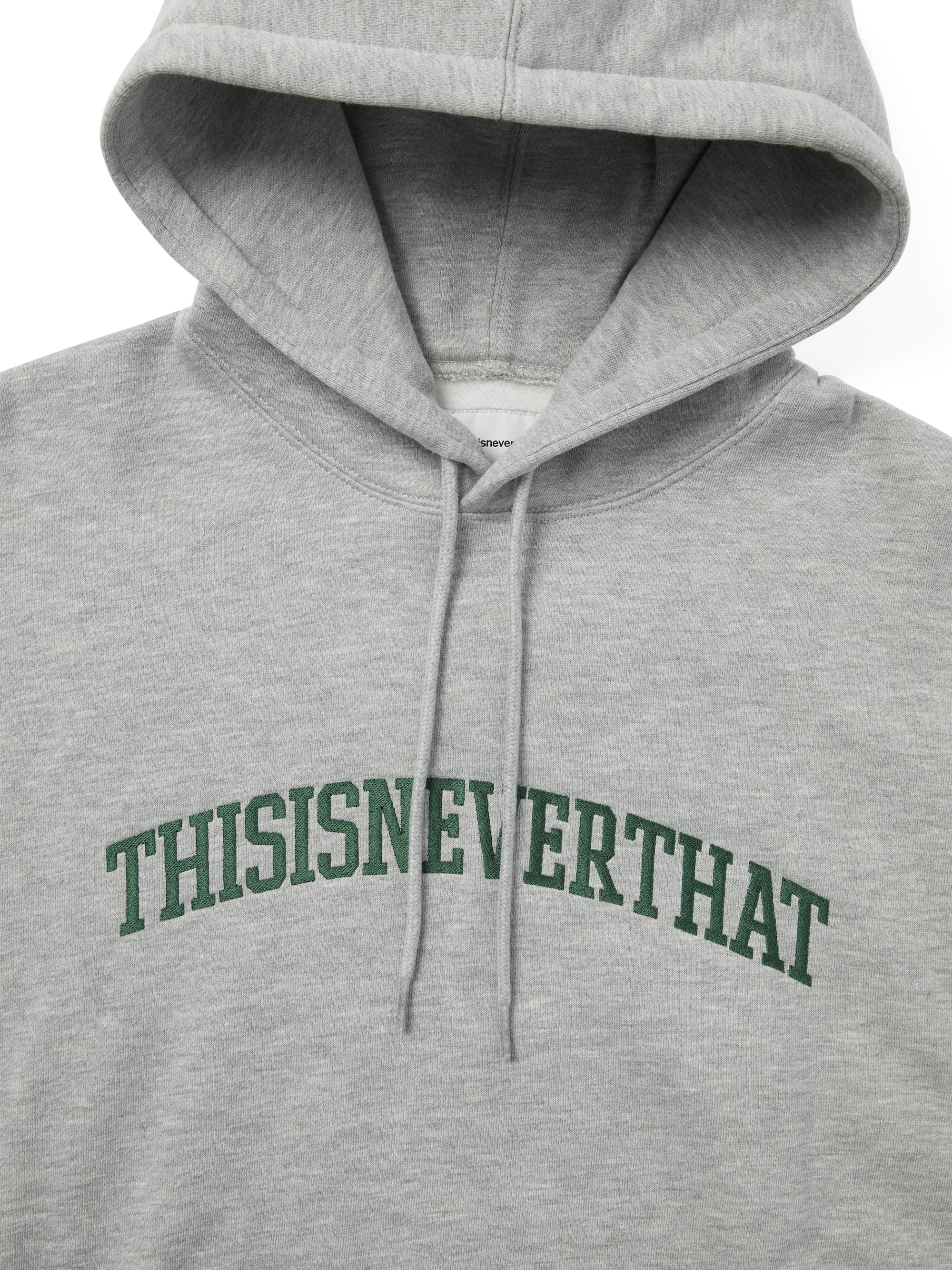 thisisneverthat - Arch-Logo Hoodie (Heather Grey) product image 2 | TRAB K-Fashion Australia