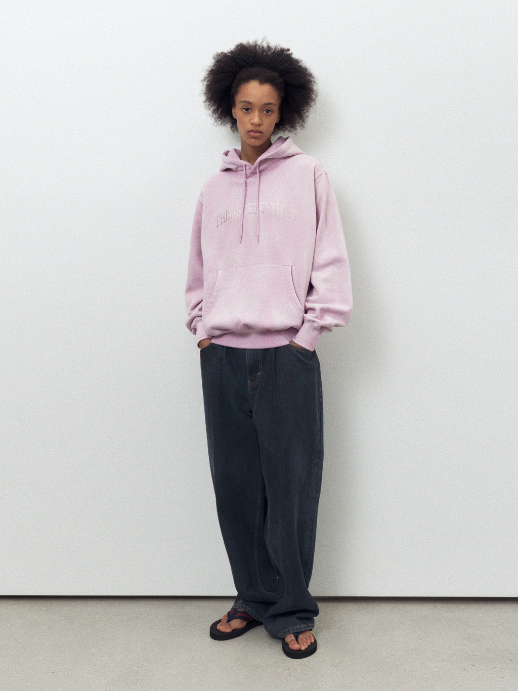 thisisneverthat - Arch-Logo Hoodie (Pale Pink) product image 5 | TRAB K-Fashion Australia