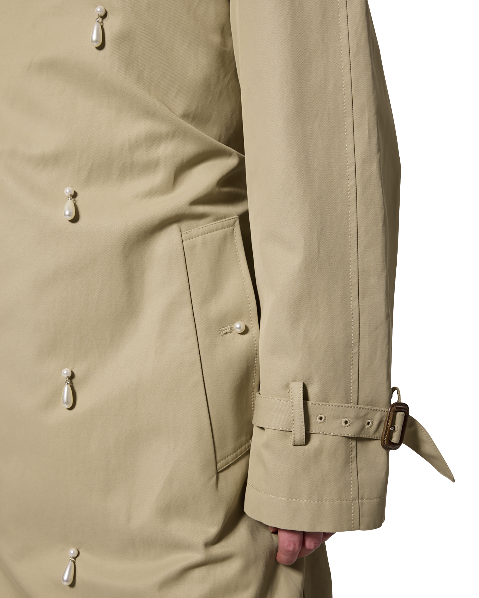 Kimhe Kim - Ariel Trench Coat (Beige) product image 17 | TRAB K-Fashion Australia