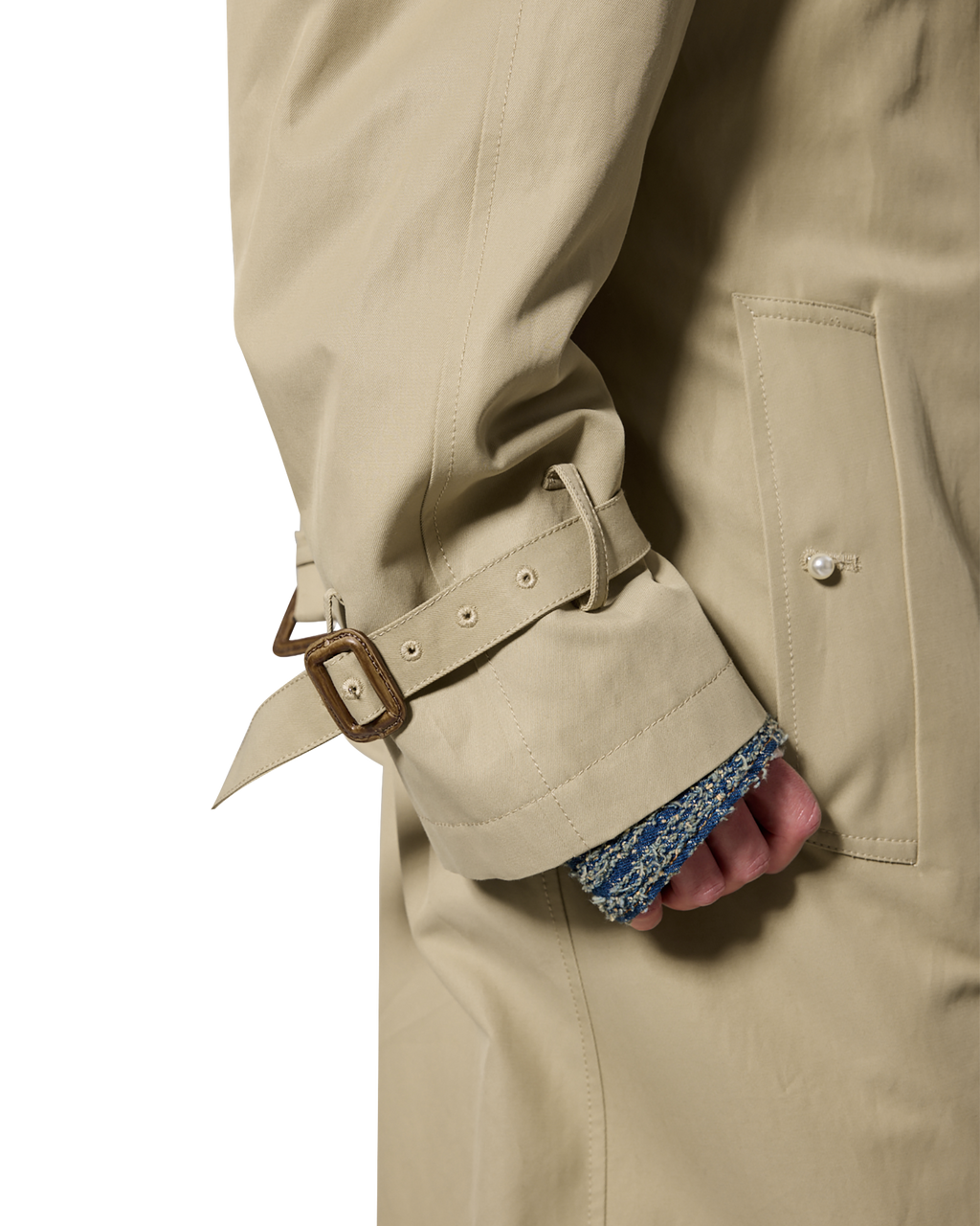 Kimhe Kim - Ariel Trench Coat (Beige) product image 15 | TRAB K-Fashion Australia