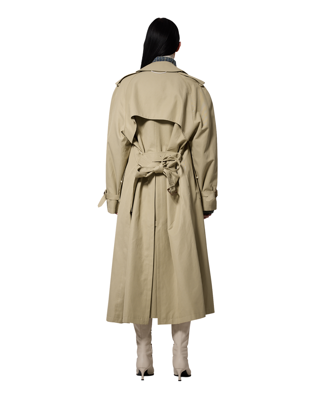 Kimhe Kim - Ariel Trench Coat (Beige) product image 5 | TRAB K-Fashion Australia