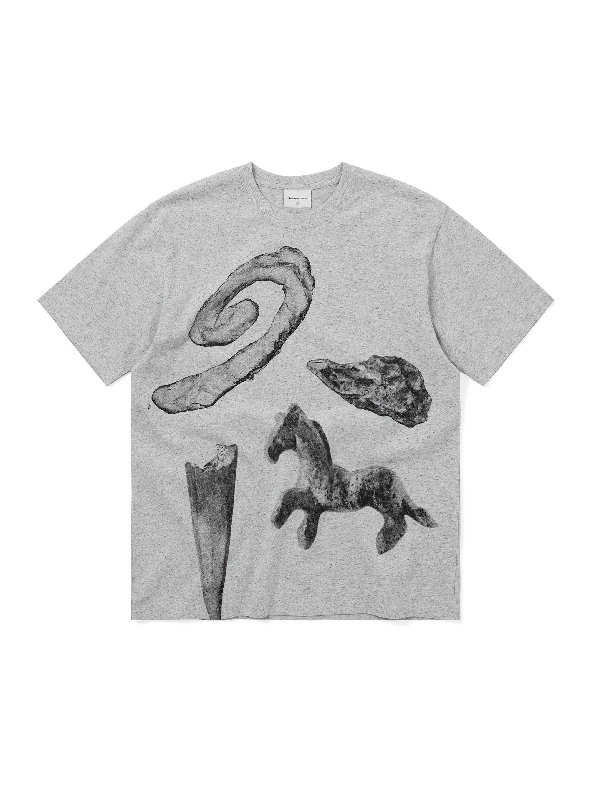 thisisneverthat - Artifacts Tee (Heather Grey) product image 1 | TRAB K-Fashion Australia