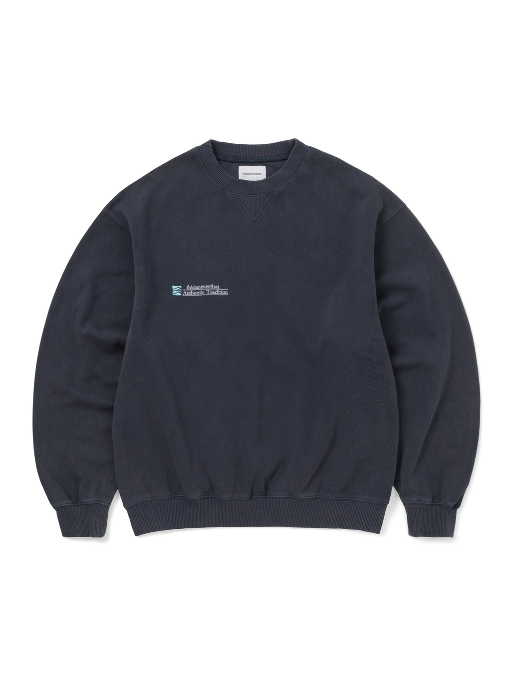 thisisneverthat - Authentic Tradition Crewneck (Dark Navy) product image 1 | TRAB K-Fashion Australia